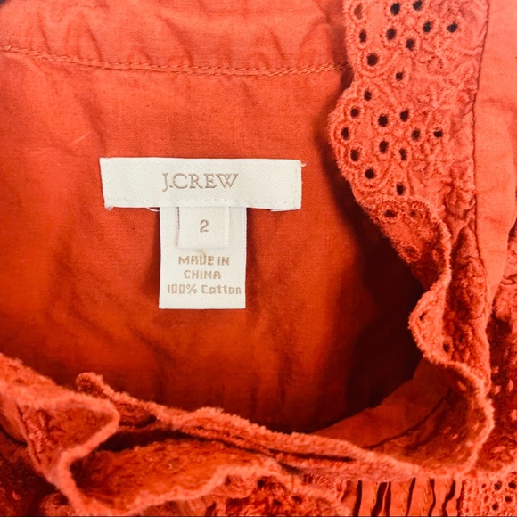 J. Crew lace sleeveless blouse - Picture 4 of 7